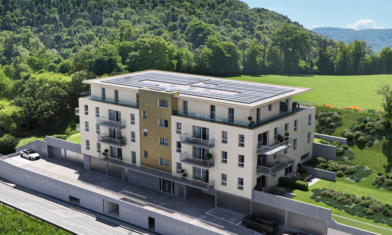 residence Arena Porrentruy promotion immobilière suisse