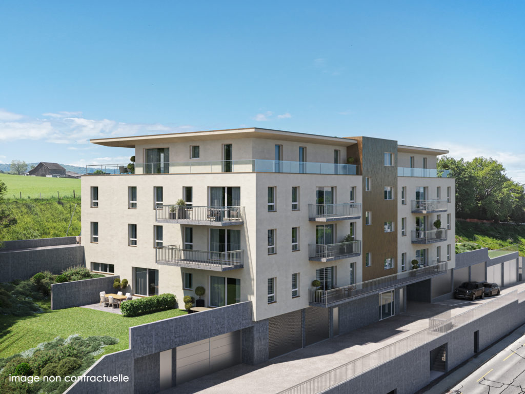 residence Arena Porrentruy promotion immobilière suisse